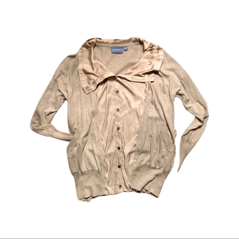 Simply Vera Wang Cardigan-Blouse